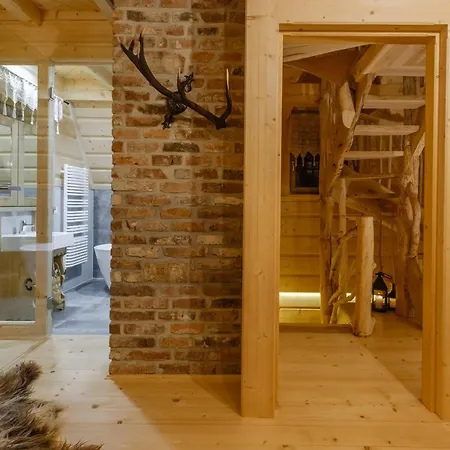Chalet Na Przeleczy Wood House & Mountain View & Jacuzzi - Balia Ogrodowa *