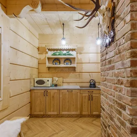Na Przeleczy Wood House & Mountain View & Jacuzzi - Balia Ogrodowa