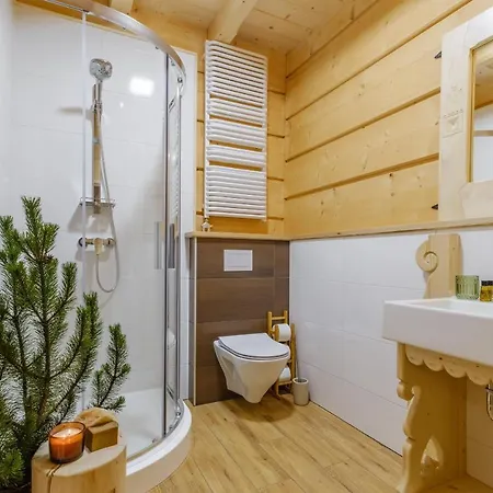 Na Przeleczy Wood House & Mountain View & Jacuzzi - Balia Ogrodowa Chalet