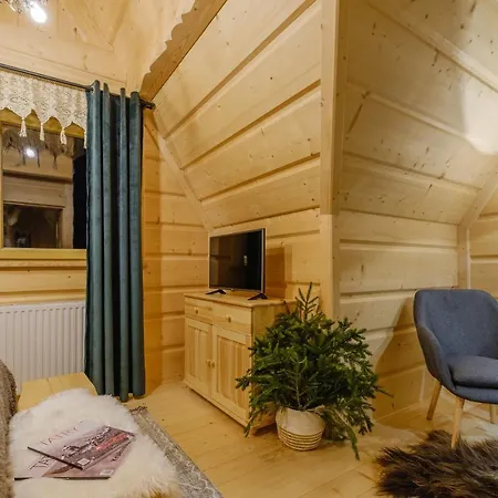 Chalet Na Przeleczy Wood House & Mountain View & Jacuzzi - Balia Ogrodowa