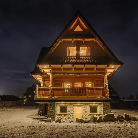 Chalet Na Przeleczy Wood House & Mountain View
