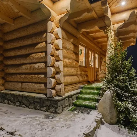 Na Przeleczy Wood House & Mountain View & Jacuzzi - Balia Ogrodowa Chalet