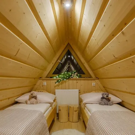 Alpehytte Na Przeleczy Wood House & Mountain View & Jacuzzi - Balia Ogrodowa
